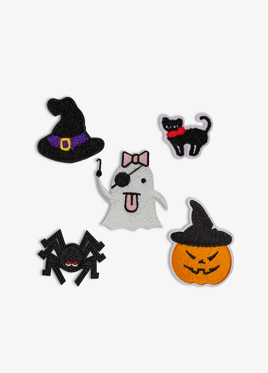 Halloween Patches - Set of 5