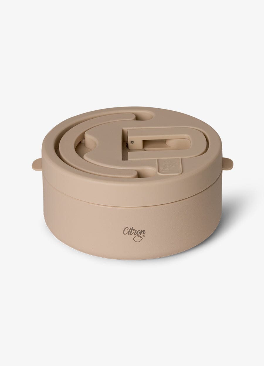 Large Thermal Food Jar - 400ml - Beige