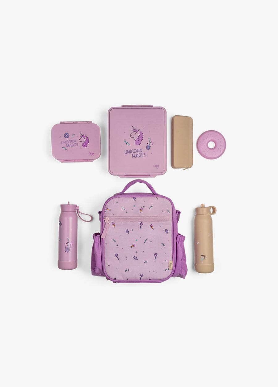 Thermal Classic Lunch Bag Backpack - Stormy Unicorn