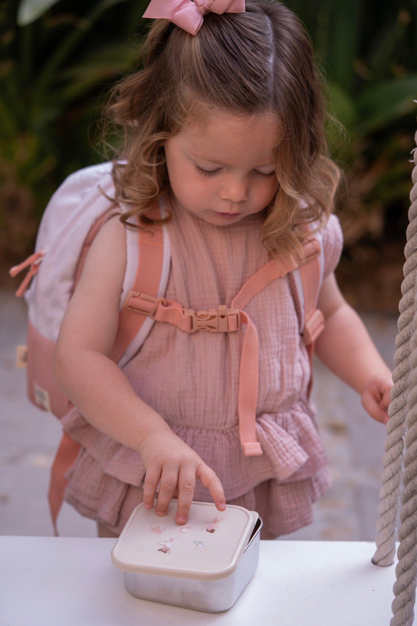 Stackable Stainless steel Lunchbox - Set of 3 - Ballerina