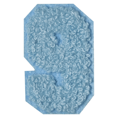 Blue Number '9'