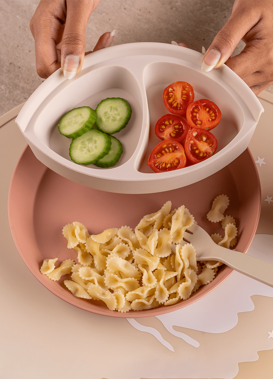 Silicone Plate Divider - Beige