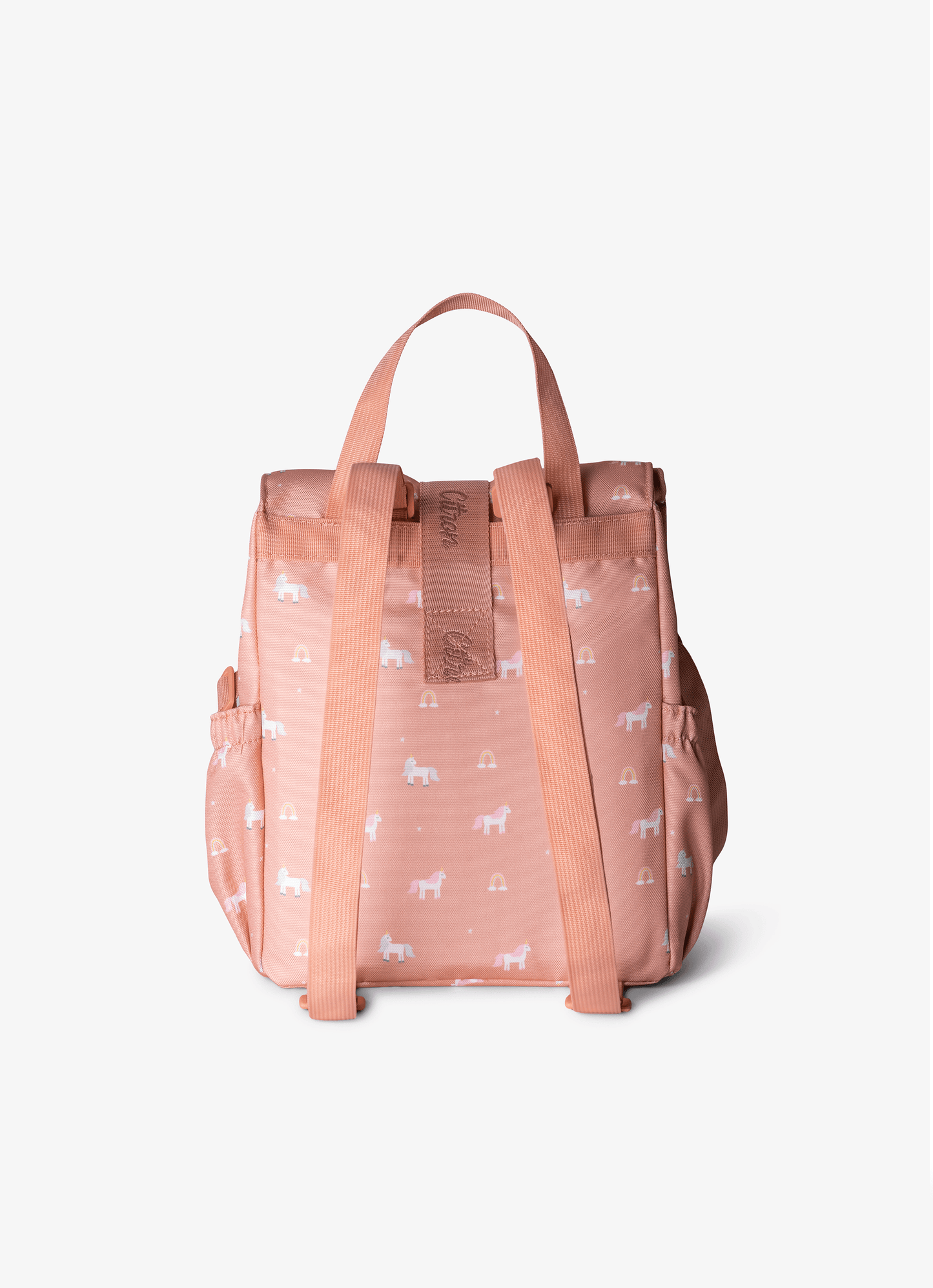 Insulated Roll-up Lunch Bag - Unicorn Blush pink