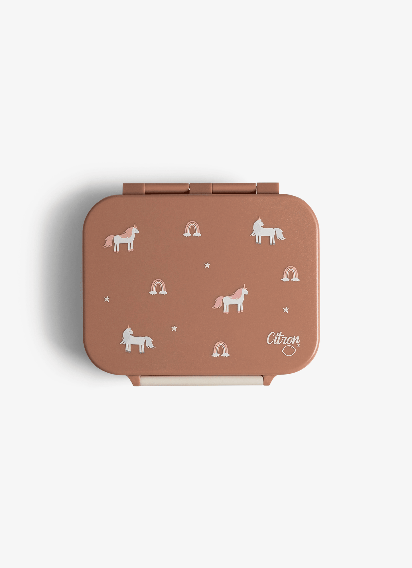 Absolut Tritan Snackbox - 3 Compartments - Unicorn Blush Pink