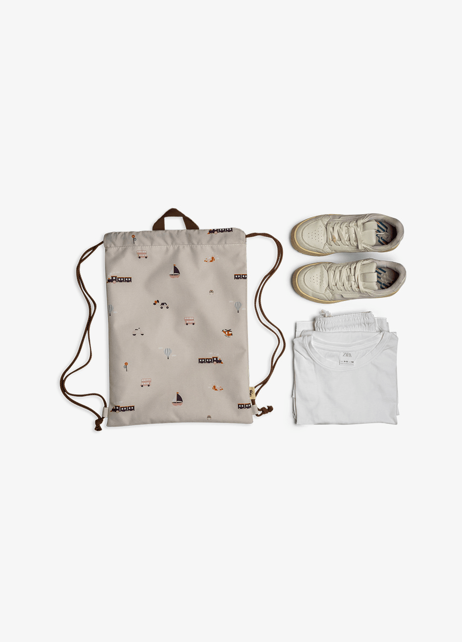 Drawstring Wet Bag - Vehicles