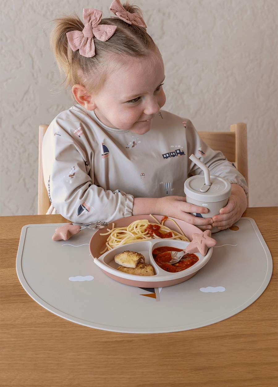 Silicone Placemats Semi-Circle - Vehicles