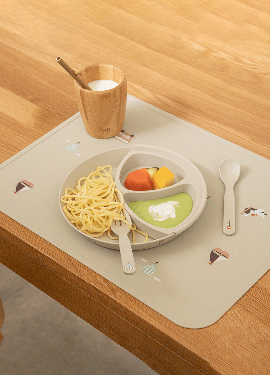 Silicone Placemat Rectangle - Vehicles