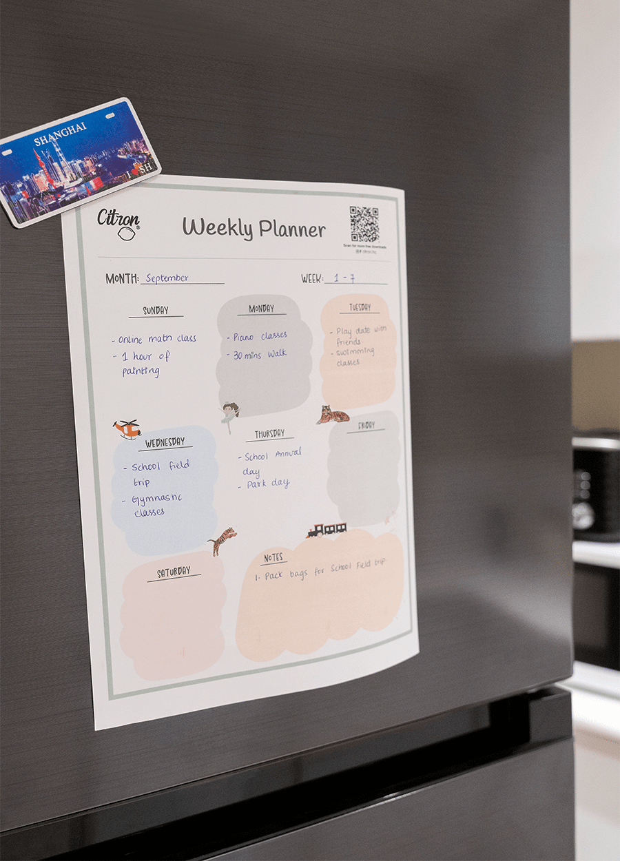 Weekly Planner - Free Downloads