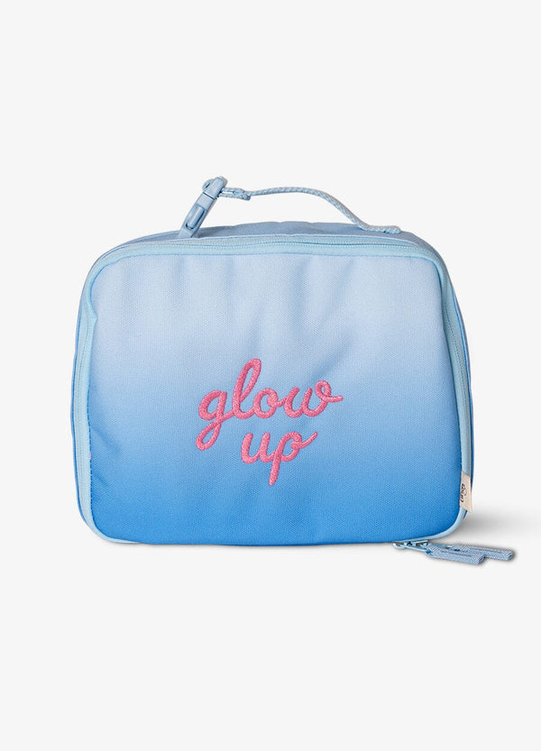 Insulated Square Lunch bag - Blue Glow Up