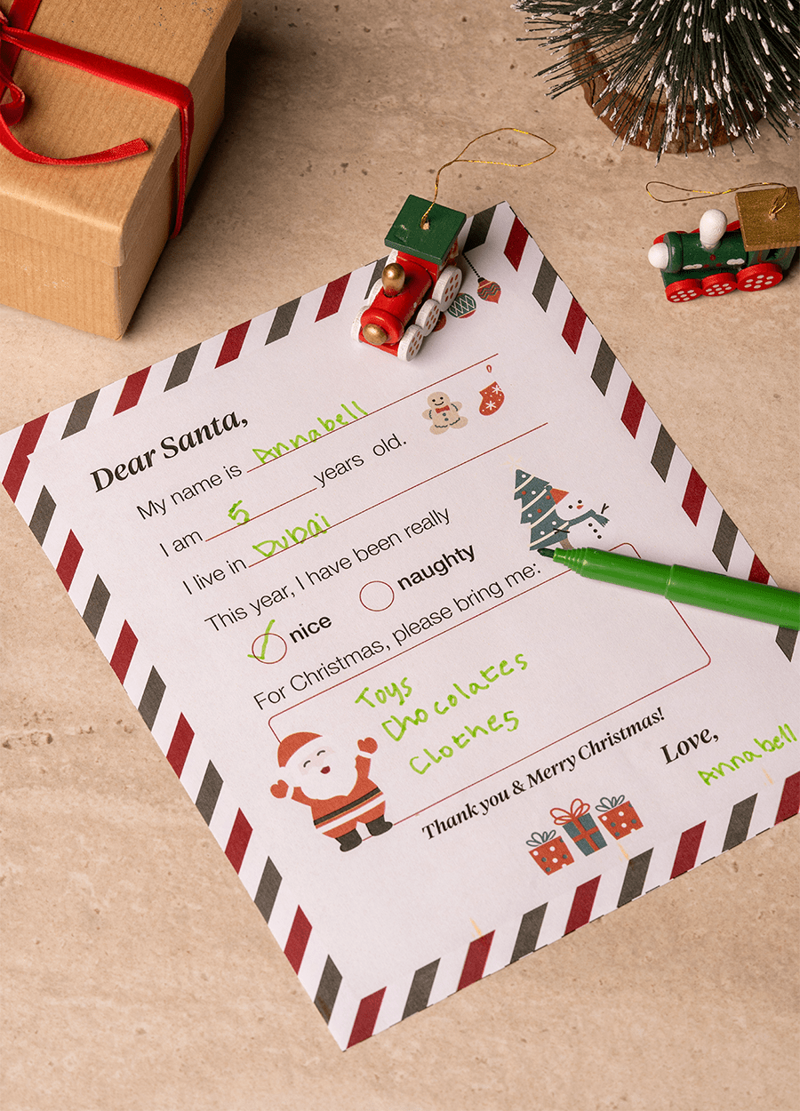Letter to Santa - Free Downloads