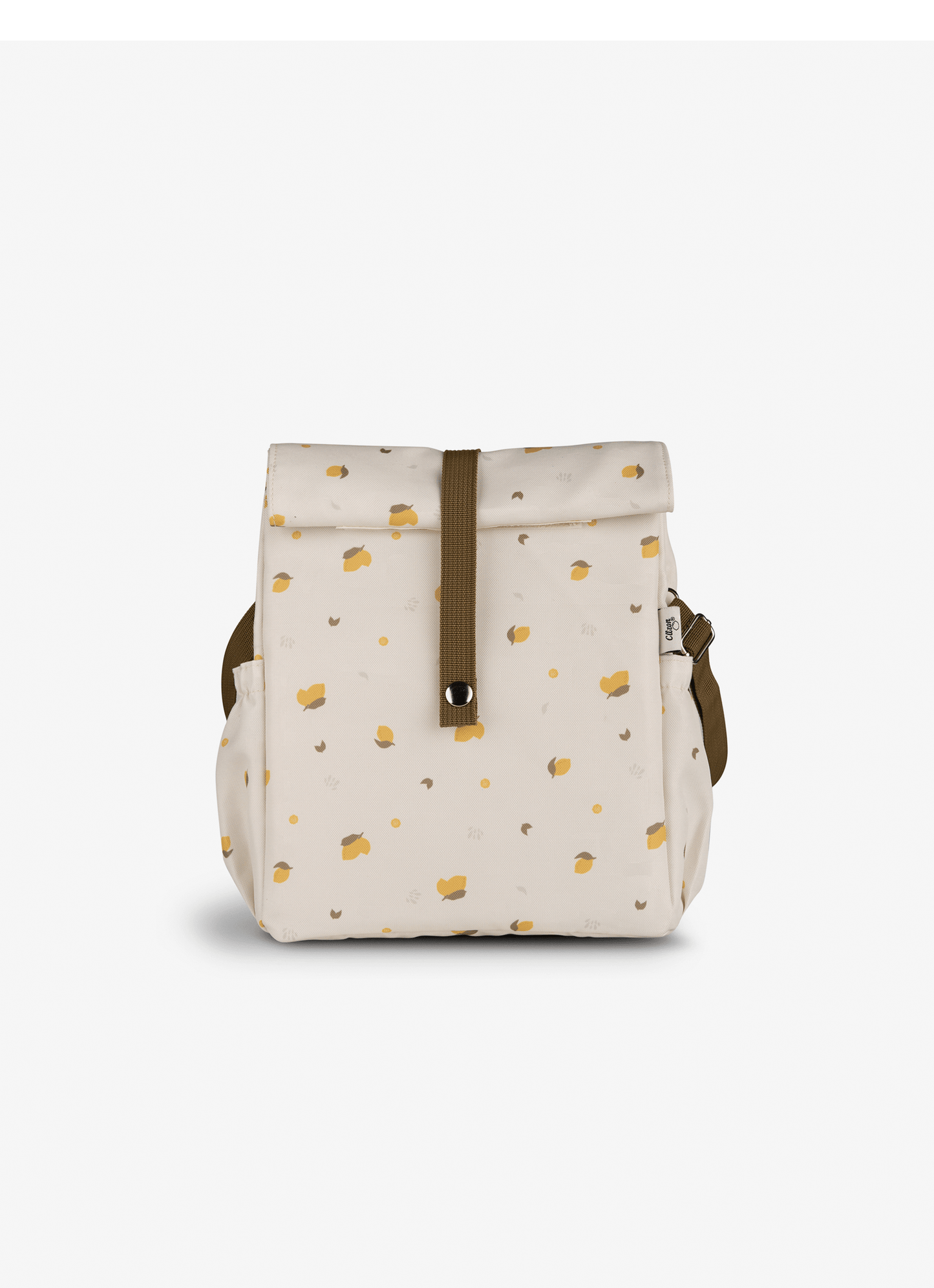 Insulated Roll-up Lunch Bag - Lemon