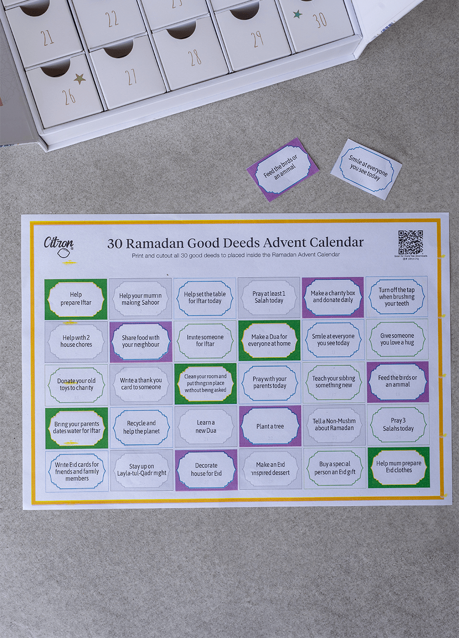 Ramadan Advent Calendar - Free Downloads