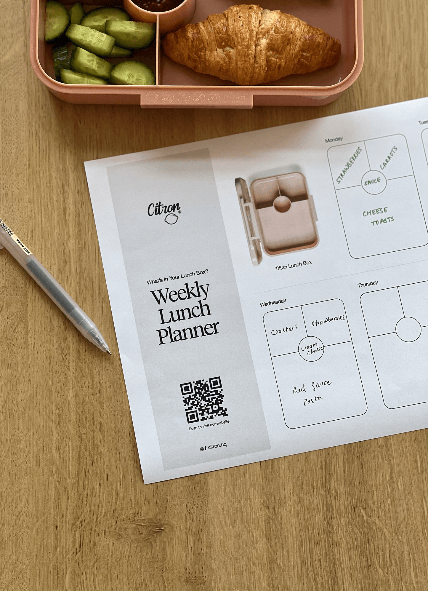 Lunchbox Planner - Free Downloads