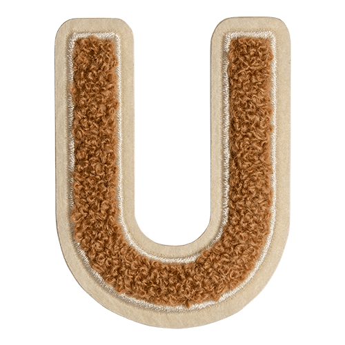 حرف "U" بالكراميل