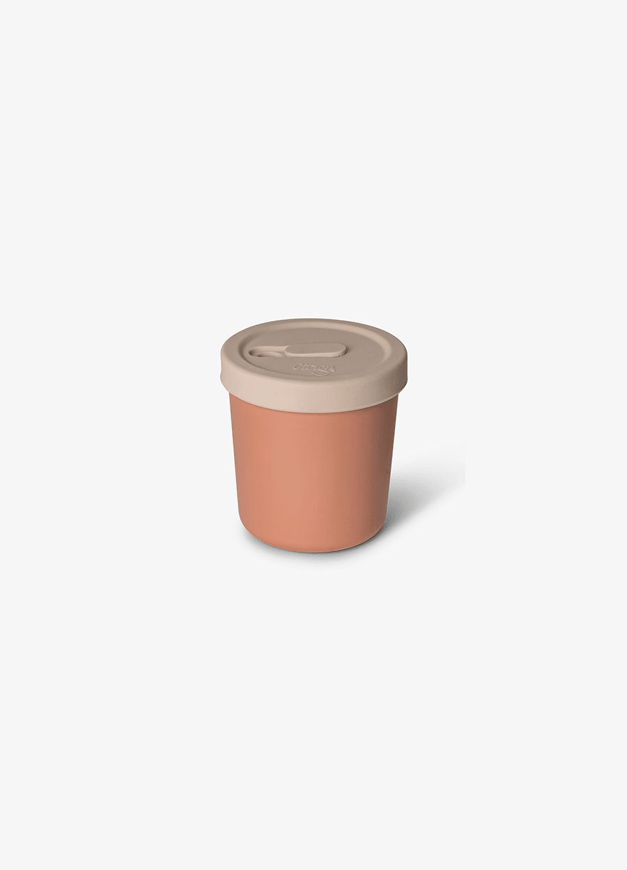 Silicone Cup Cover - Beige