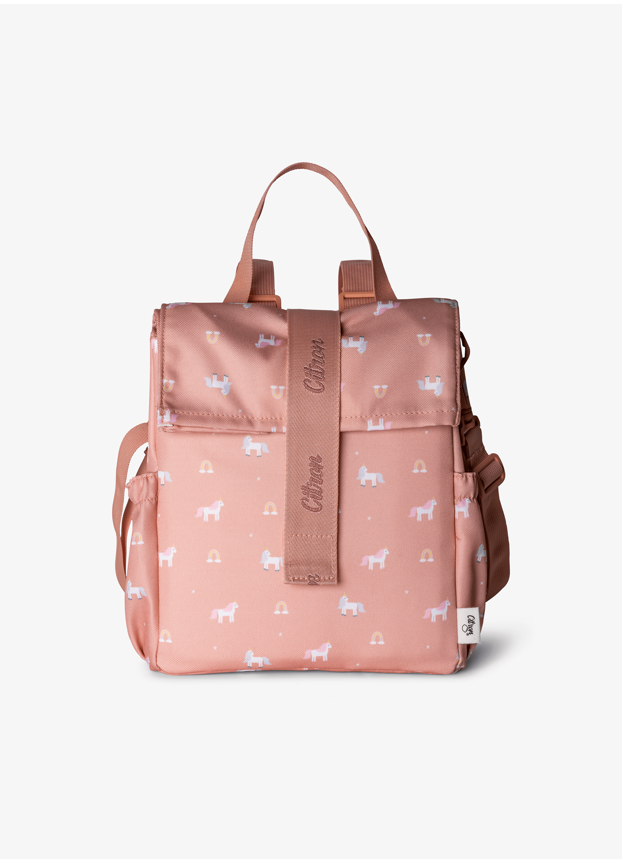 Pink lunch discount bag insulated