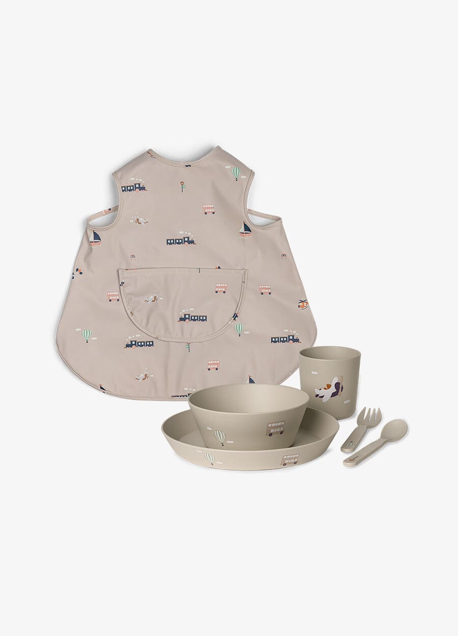 Baby's Meal Set - Vehicles