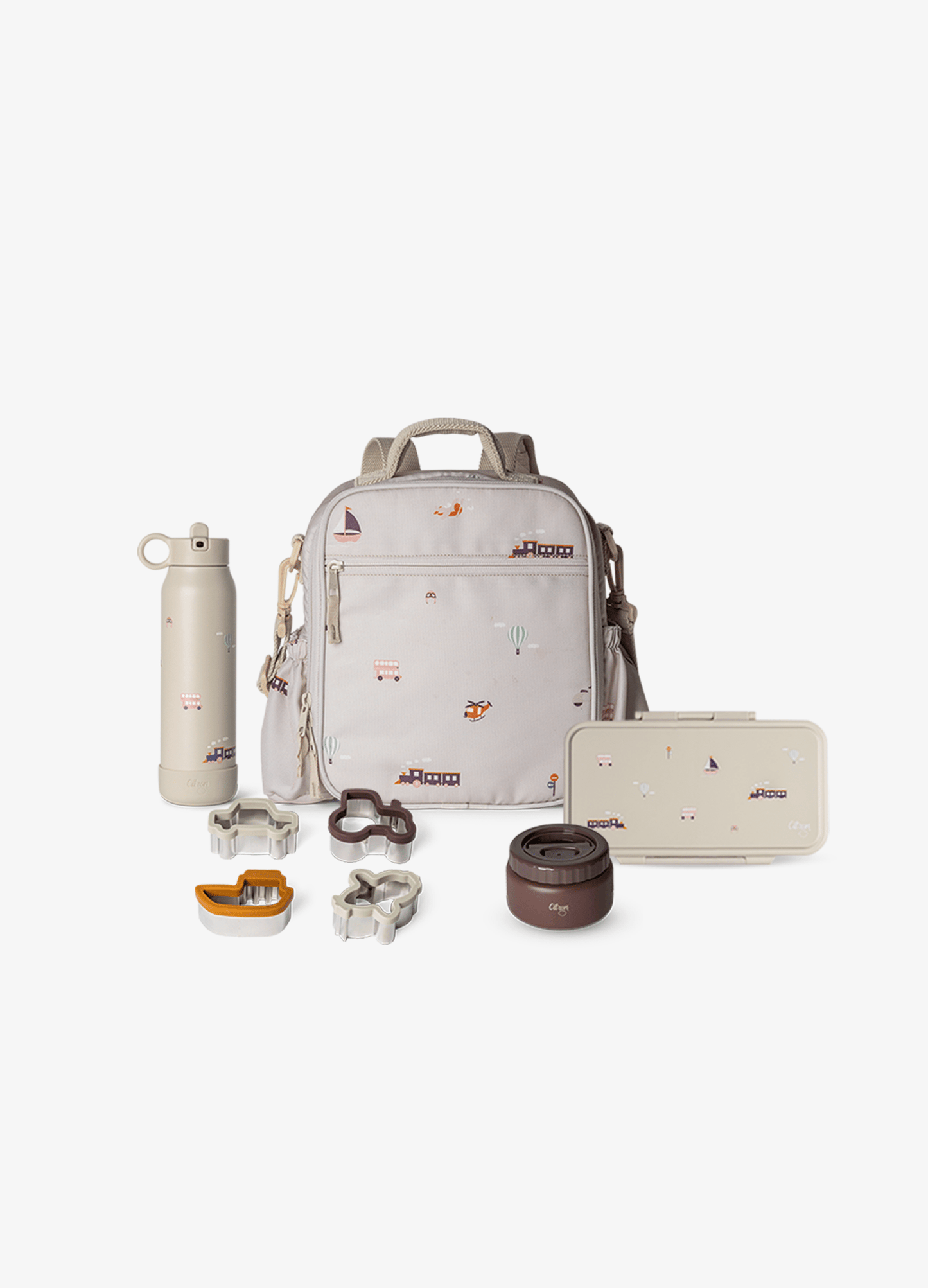 Complete Meal time Set - Set of 5 - Vehicles