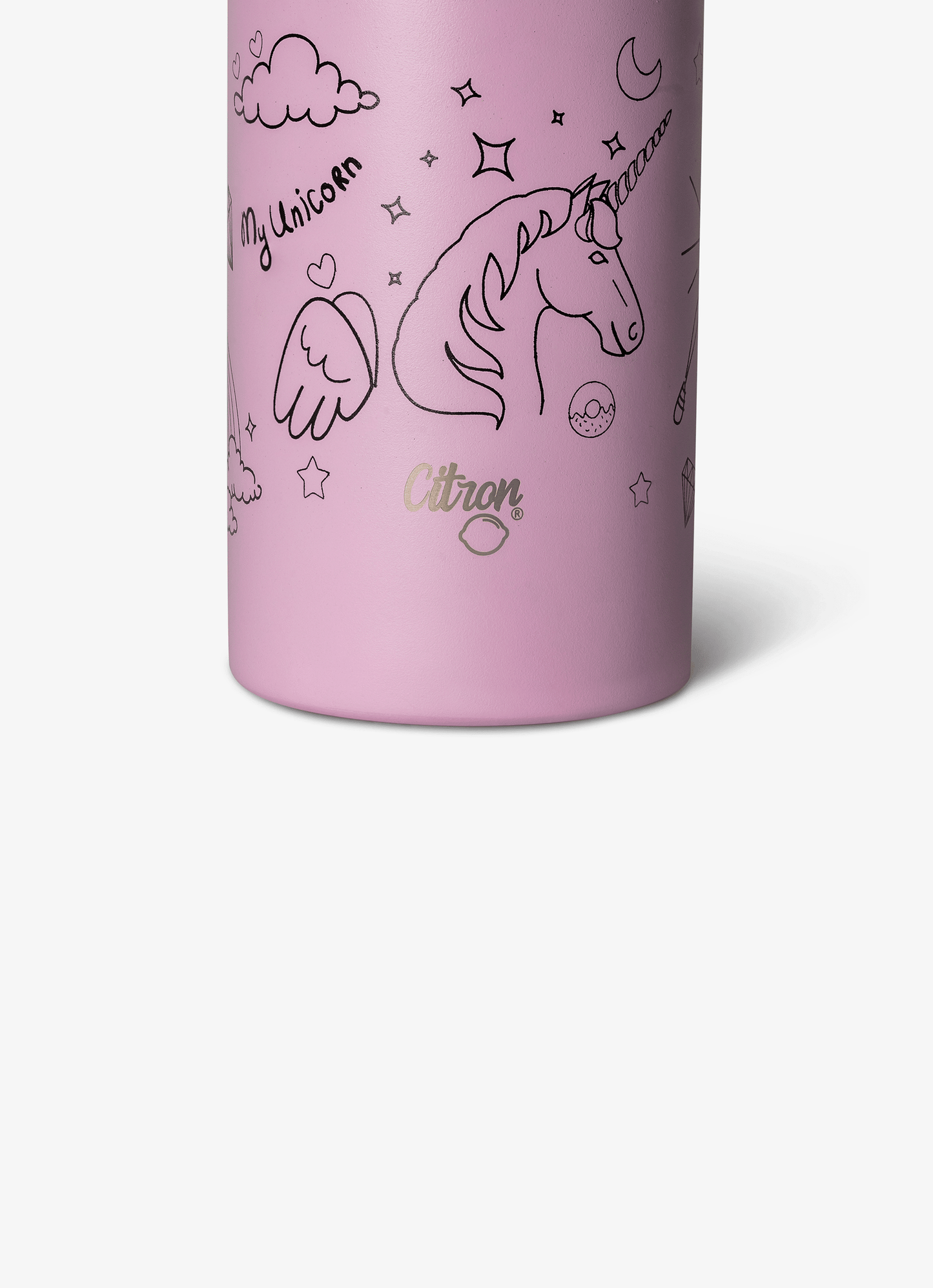 Little Big Water Bottle - 350ml - Unicorn - Pink