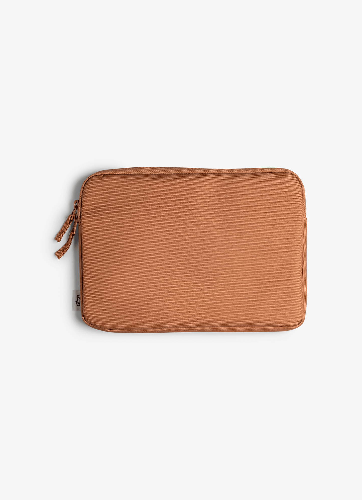 Protective Ipad Sleeve with zipper - Caramel