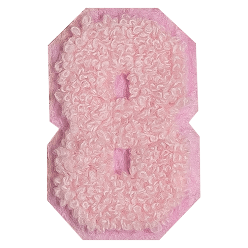 Pink Number '8'