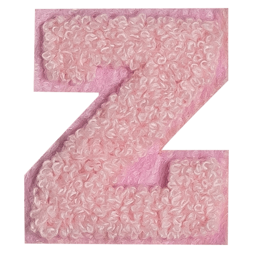 حرف "Z" وردي