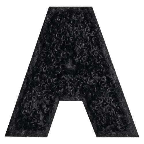 Black Letter 'A'