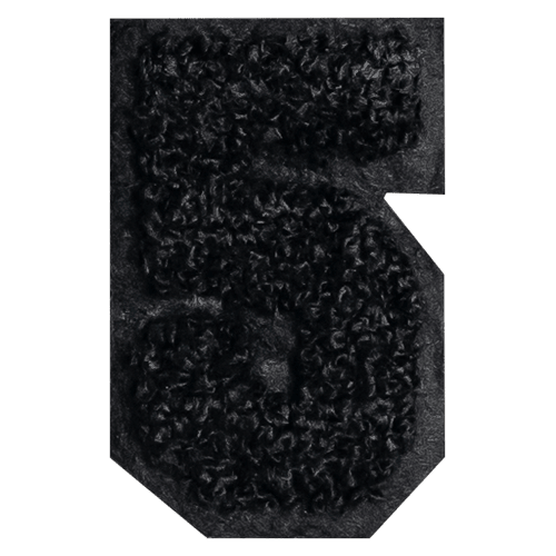 Black Number '5'
