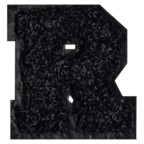 Black Letter 'R'