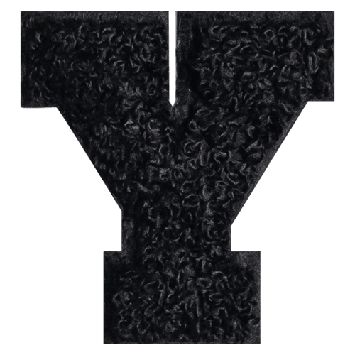 Black Letter 'Y'