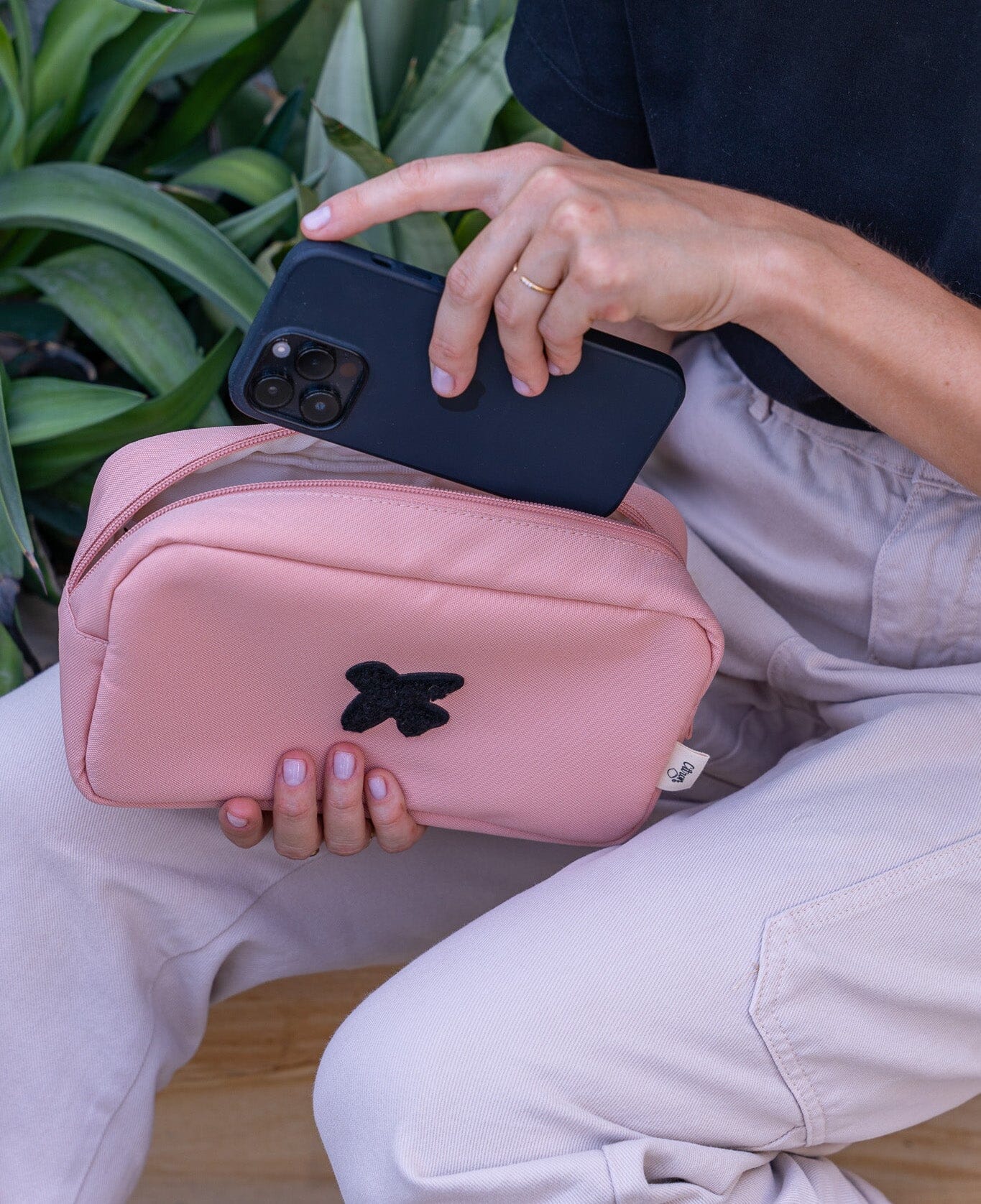 Classic Travel Pouch - IYKYK- Black