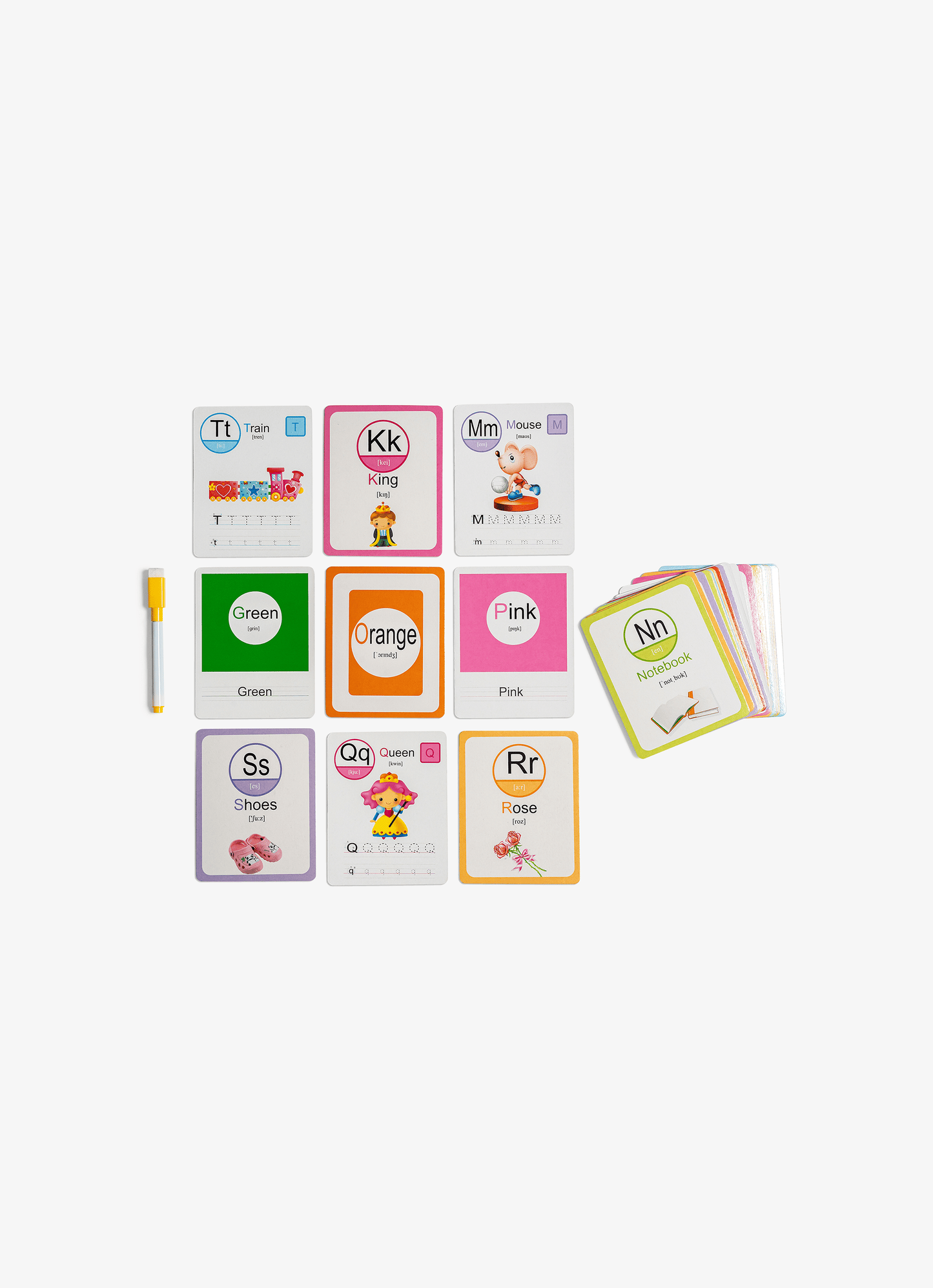 ABC Flash Cards (Big) - (3-5 years)