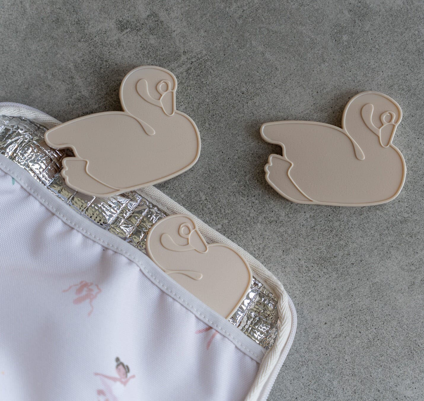 Ice packs - set of 3 - Swan