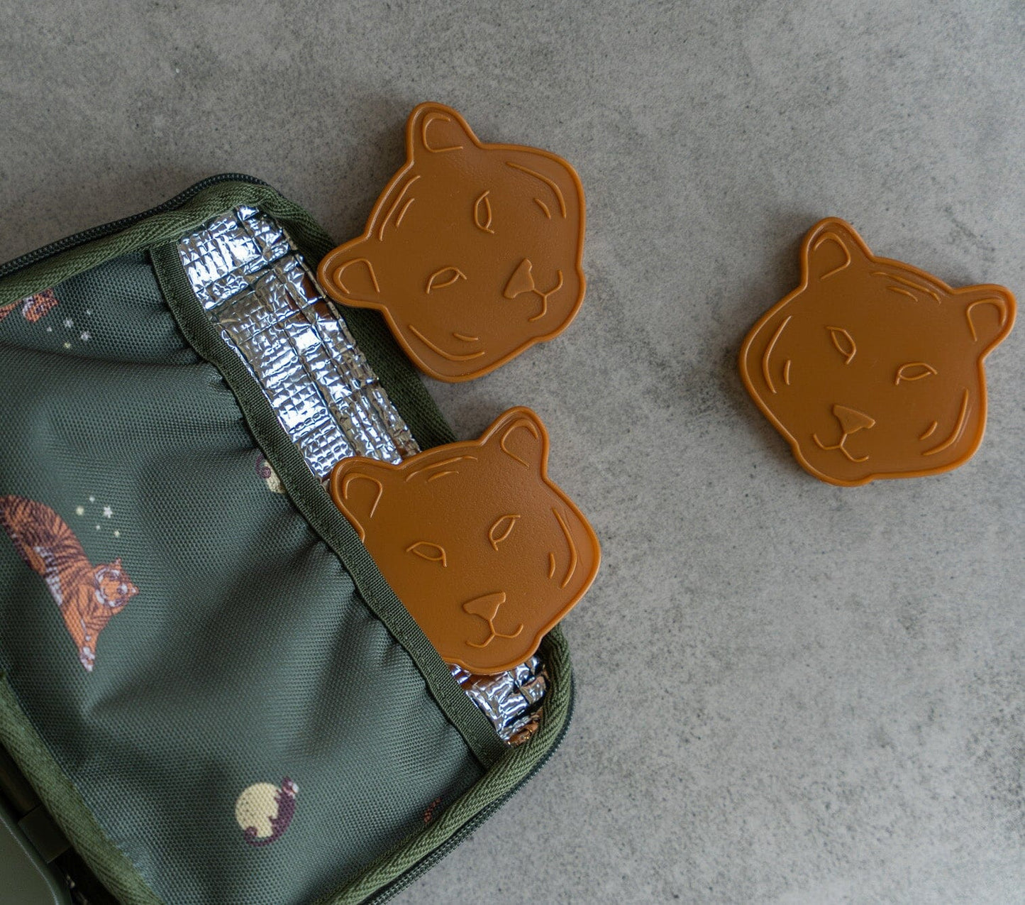 Ice packs - set of 3 - Tiger