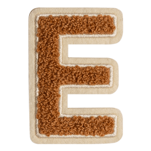 حرف "E" بالكراميل