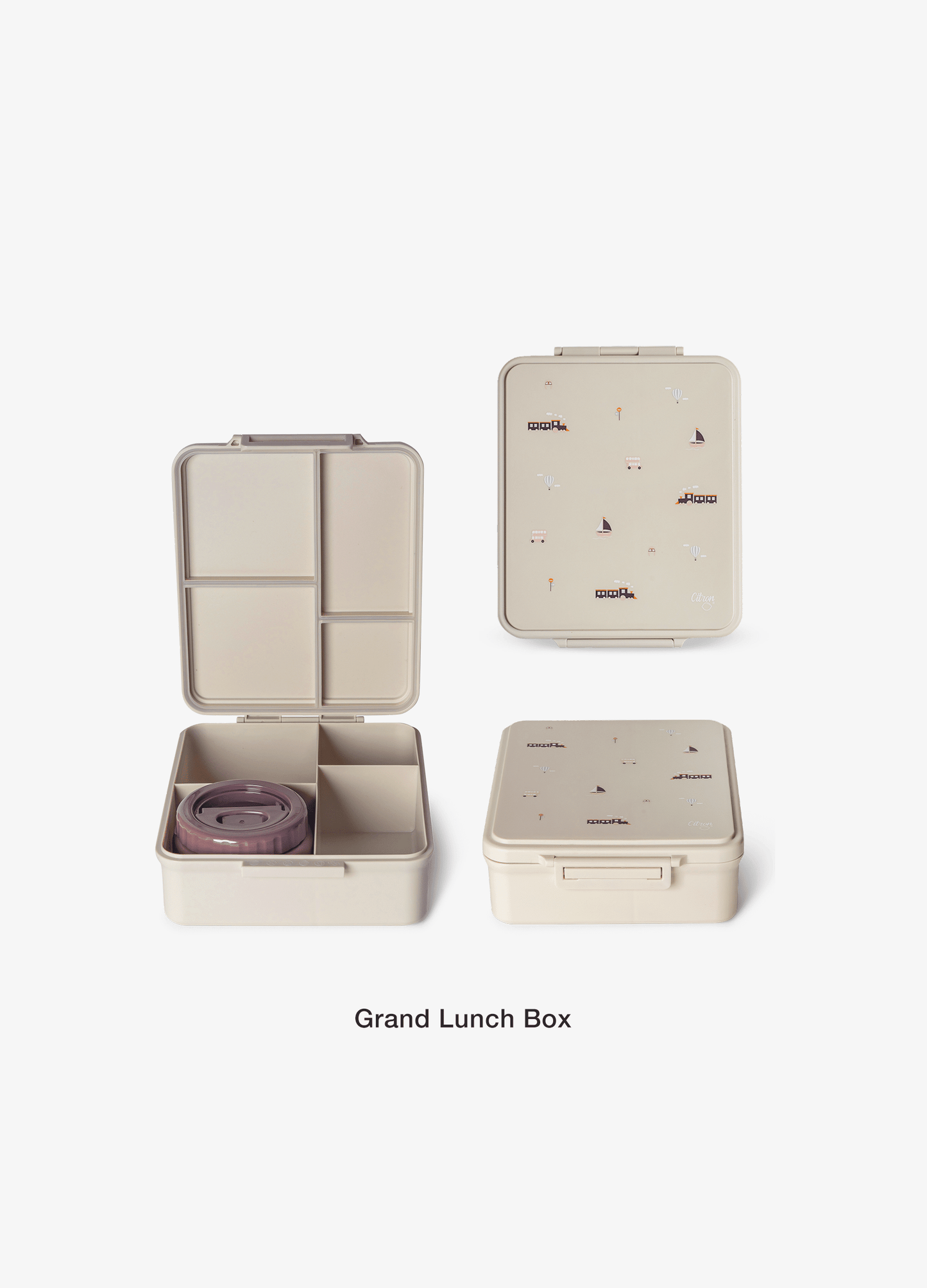 School Lunch Set - Set of 3 - Vehicles