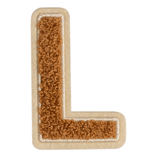 حرف "L" بالكراميل