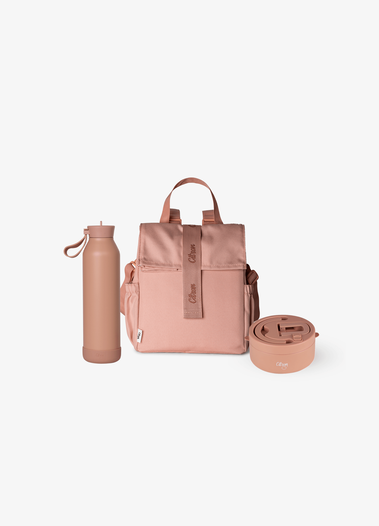 Lunch Trio Set - Blush Pink