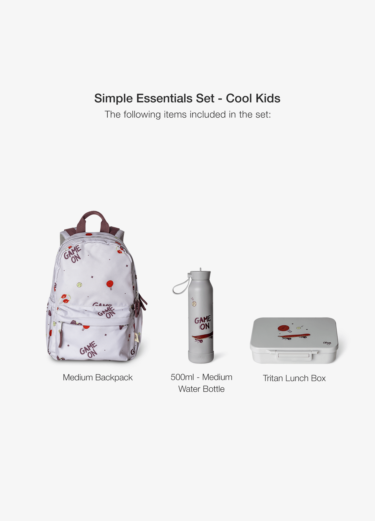 Simple Essentials Set - Cool Kid