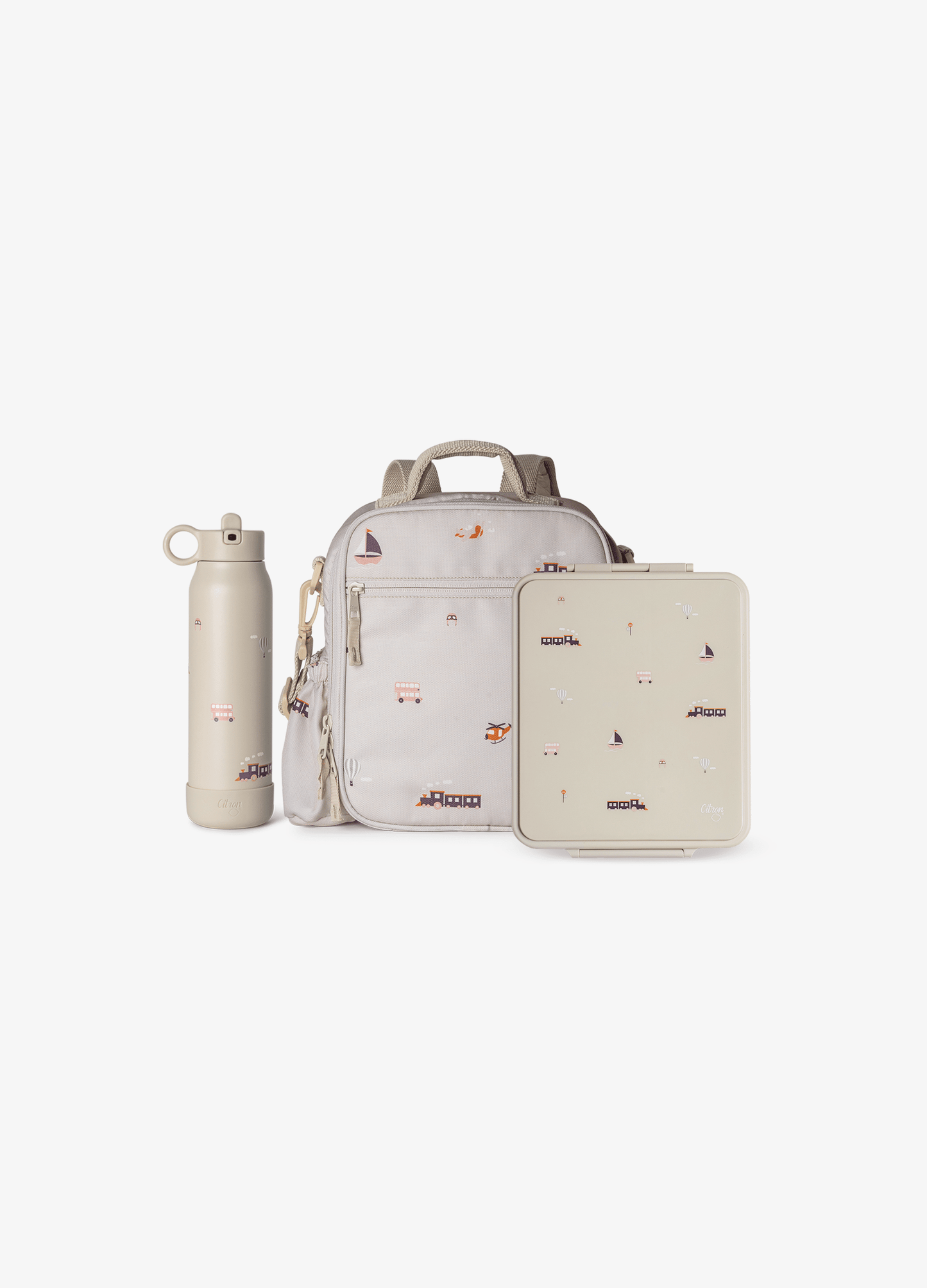 School Lunch Set - Set of 3 - Vehicles