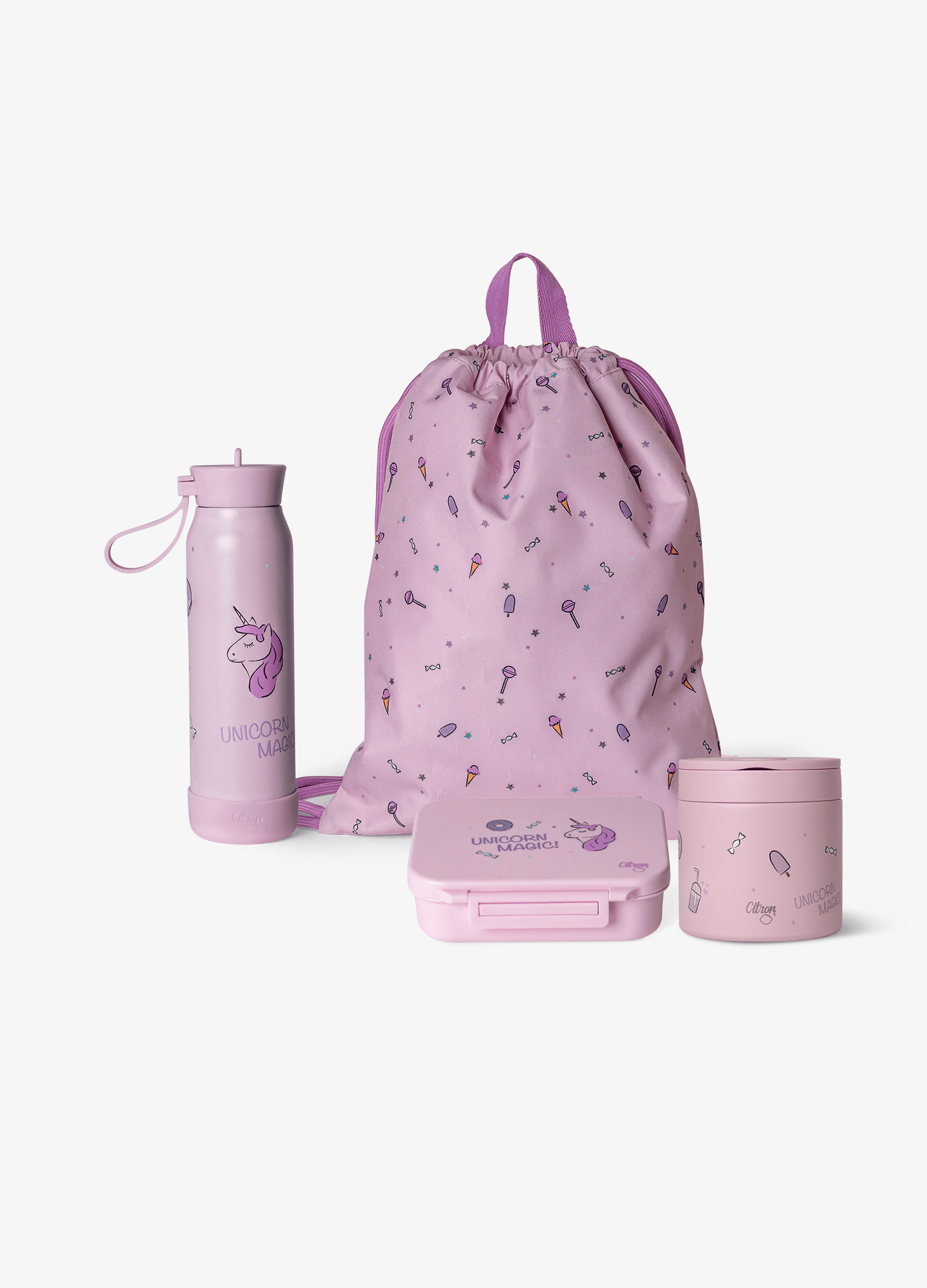 Active Snack Set - Stormy Unicorn