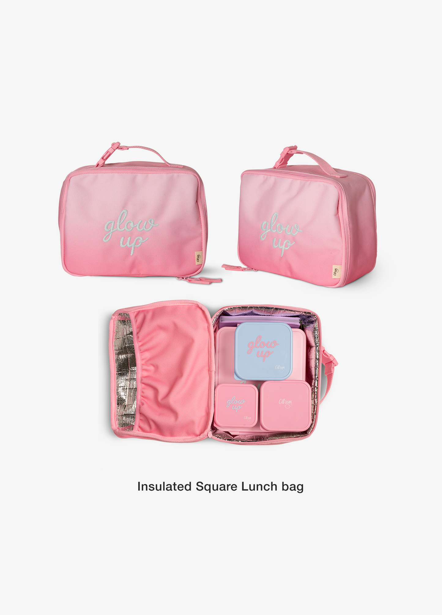 Complete school set - Set of 4 - Pink Glow Up