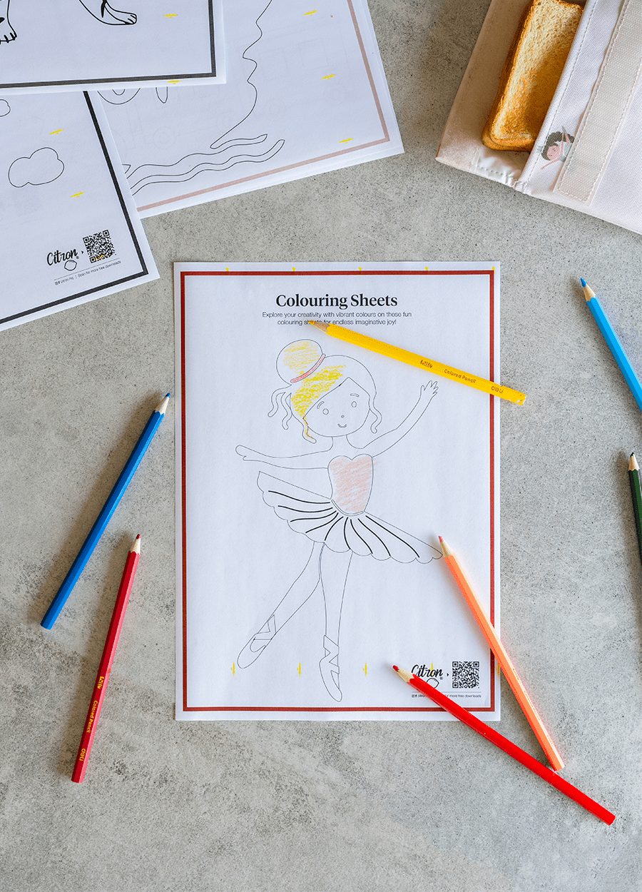 Colouring sheets - Free Downloads