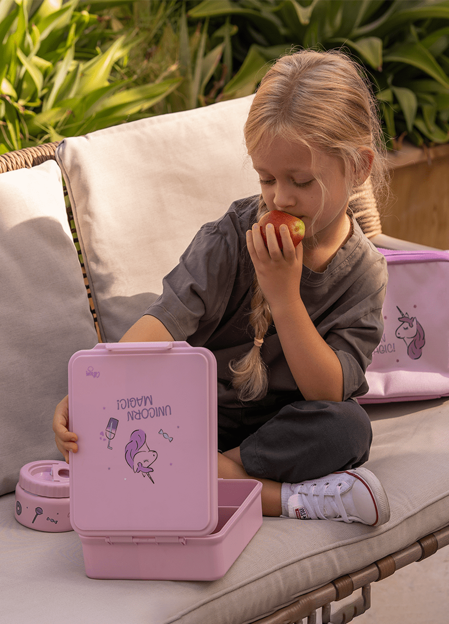 Grand Lunch Box - 4 Compartments - Stormy Unicorn