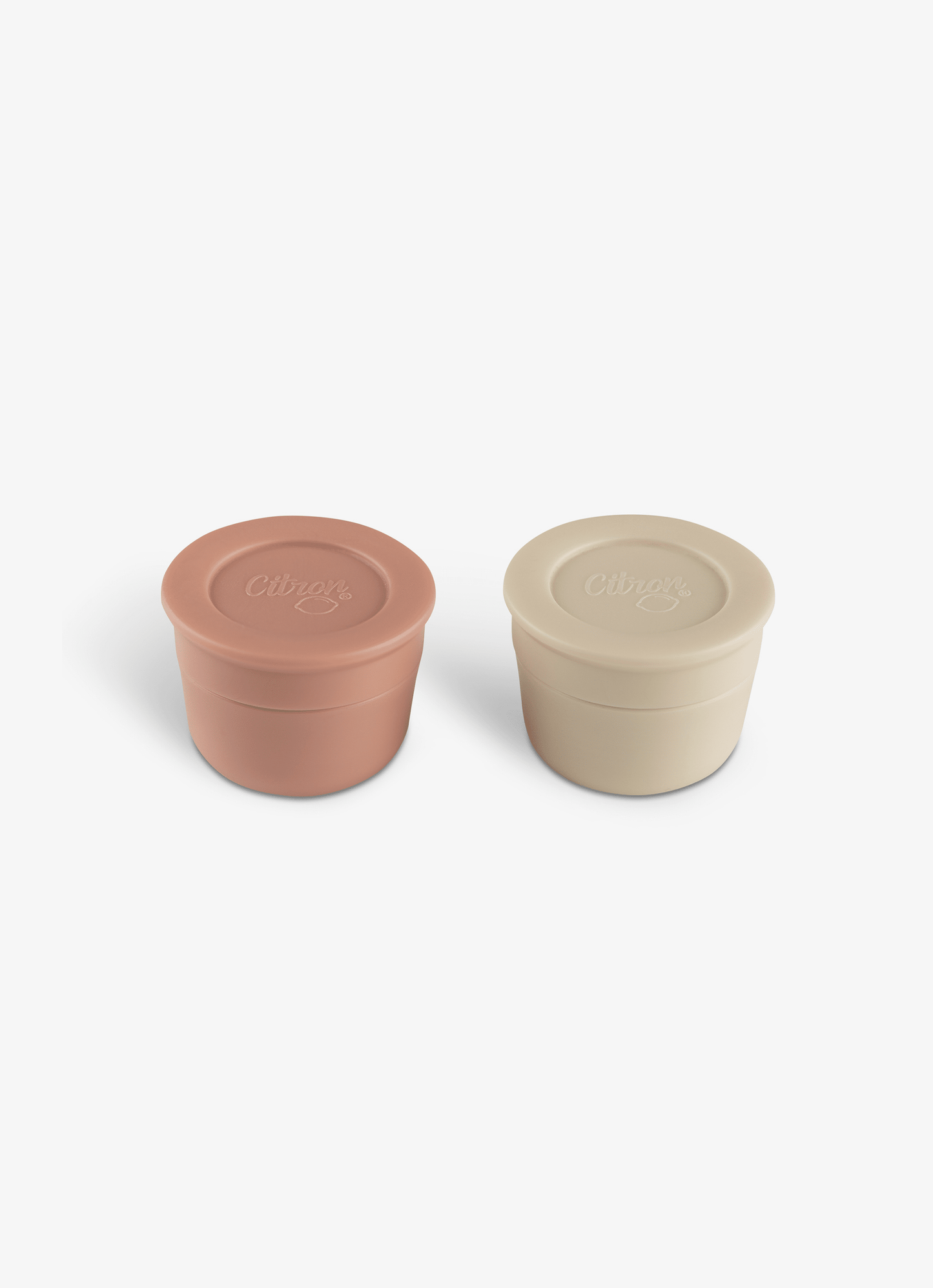 Mini Sauce Containers - Blush Pink & Cream