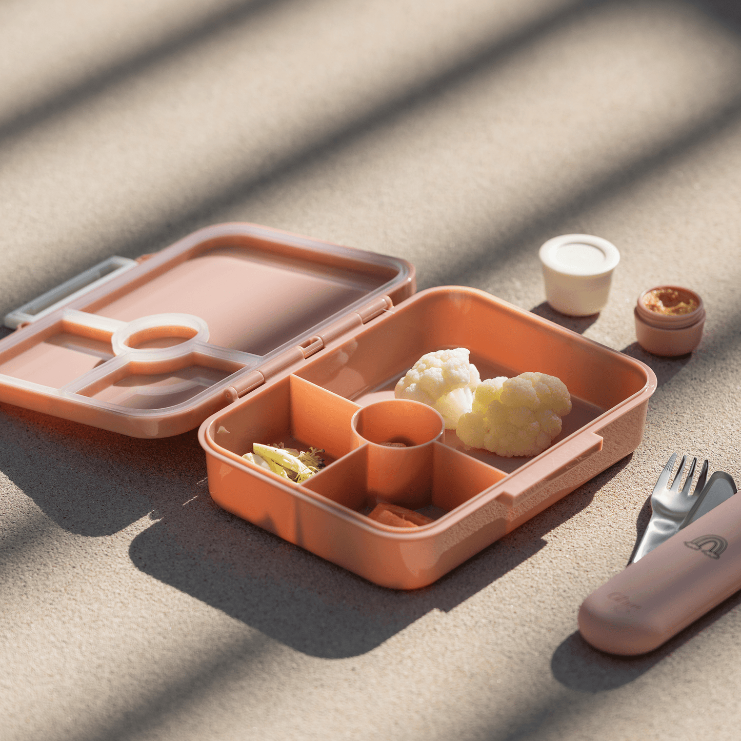 Incredible Tritan Lunch Box - 4 Compartments - Unicorn Blush Pink