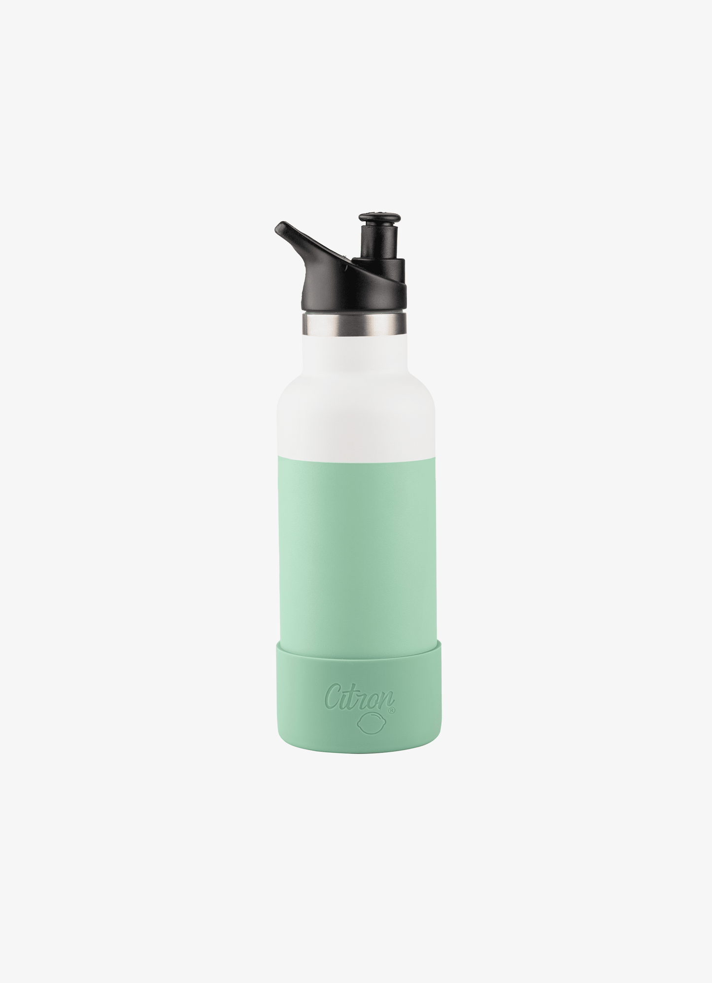 Water Bottle - 500ml - Green-White