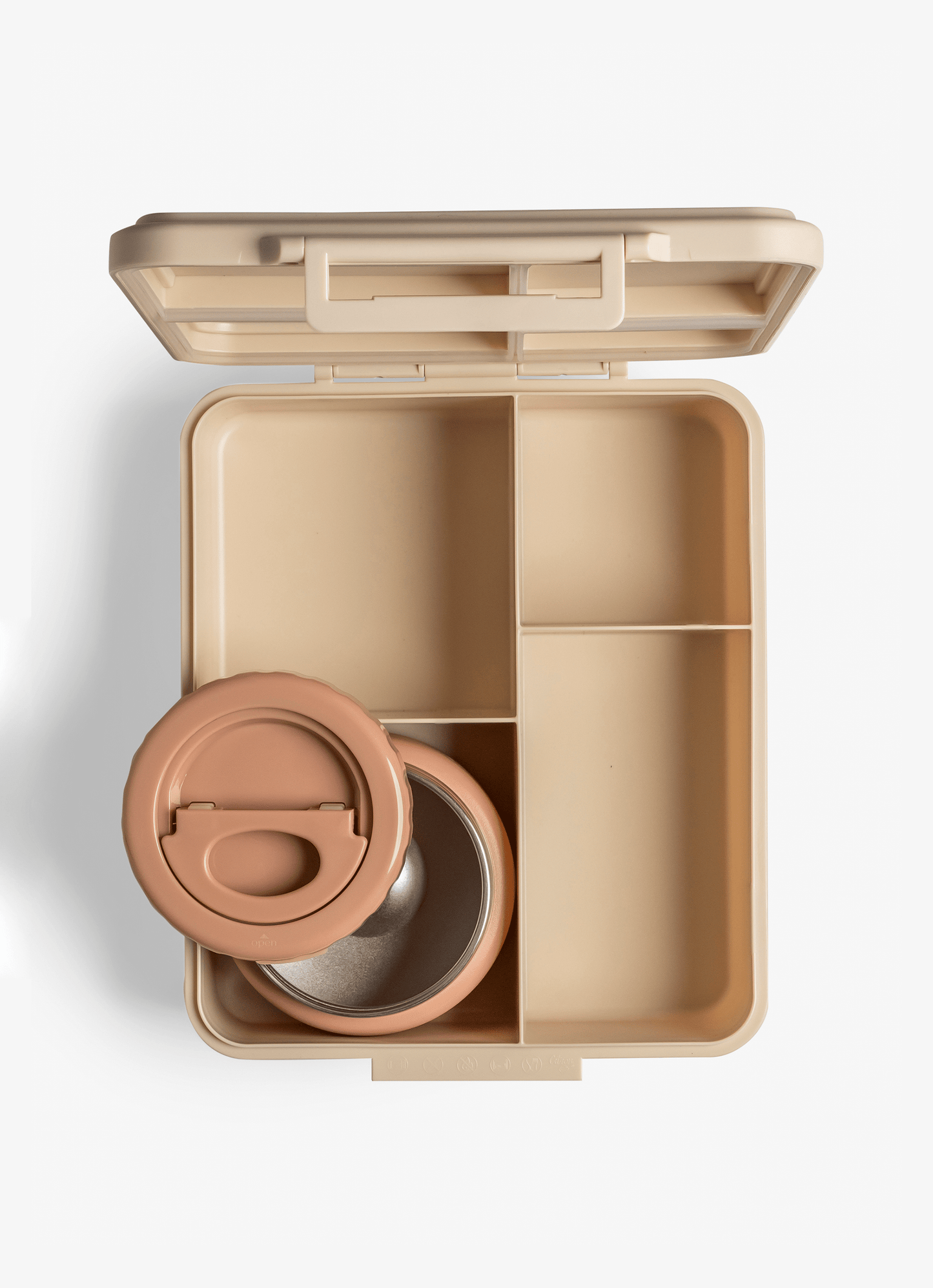 Grand Lunch Box - 4 Compartments - Ballerina + Food Jar