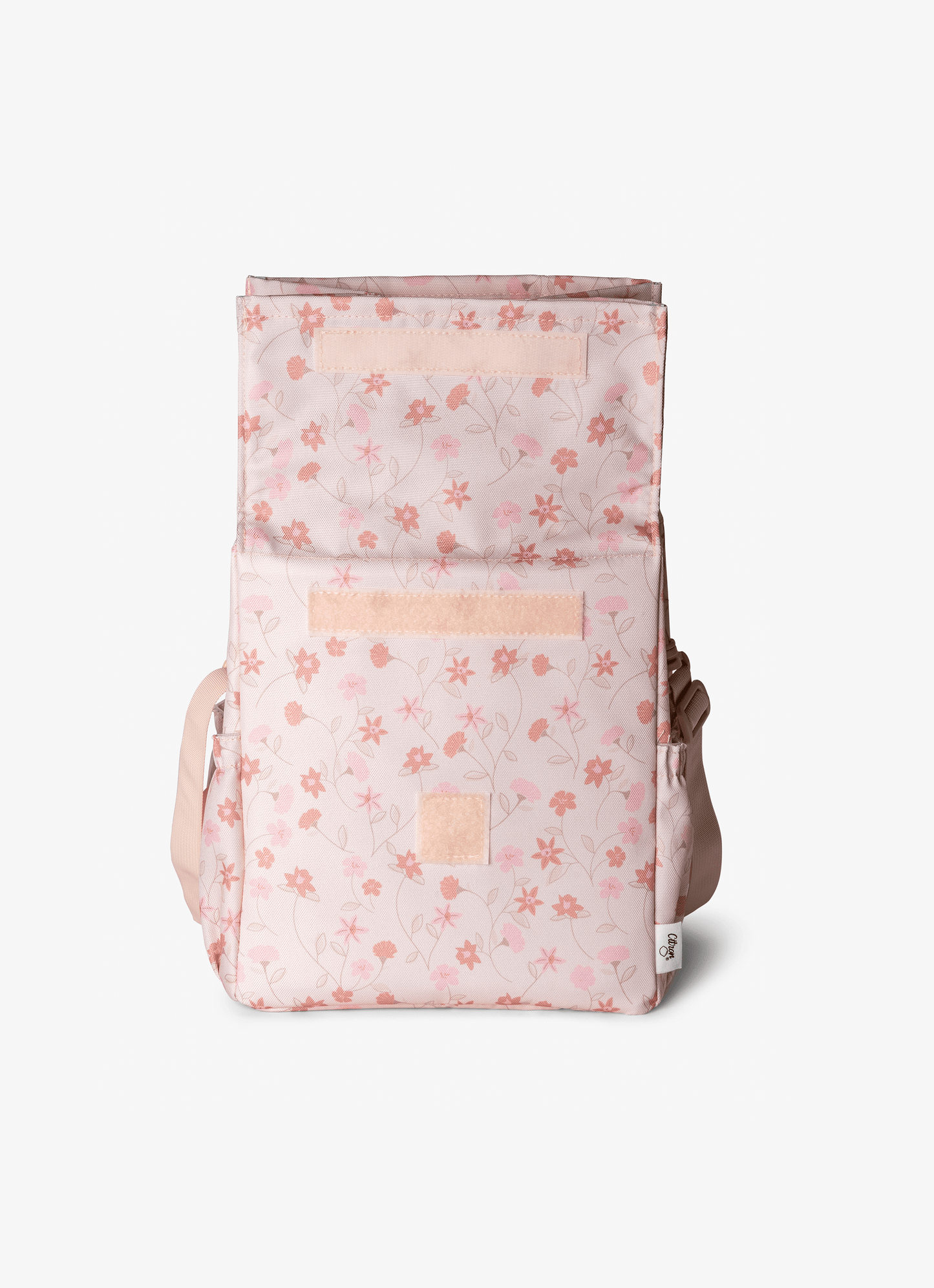 Thermal Roll-up Lunch Bag - Flowers