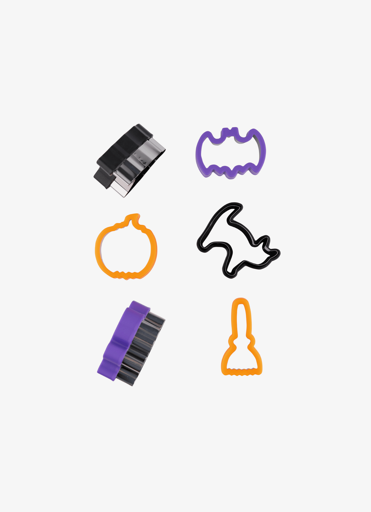 Halloween Cutters - Set of 6 - Stainless Steel